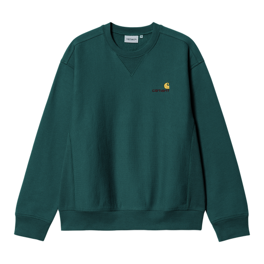 Carhartt WIP American Script Sweatshirt - Botanic