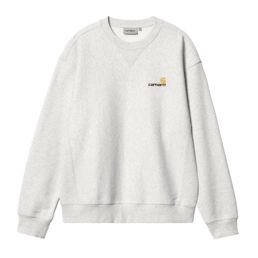 Carhartt WIP American Script Sweatshirt - Ash Heather