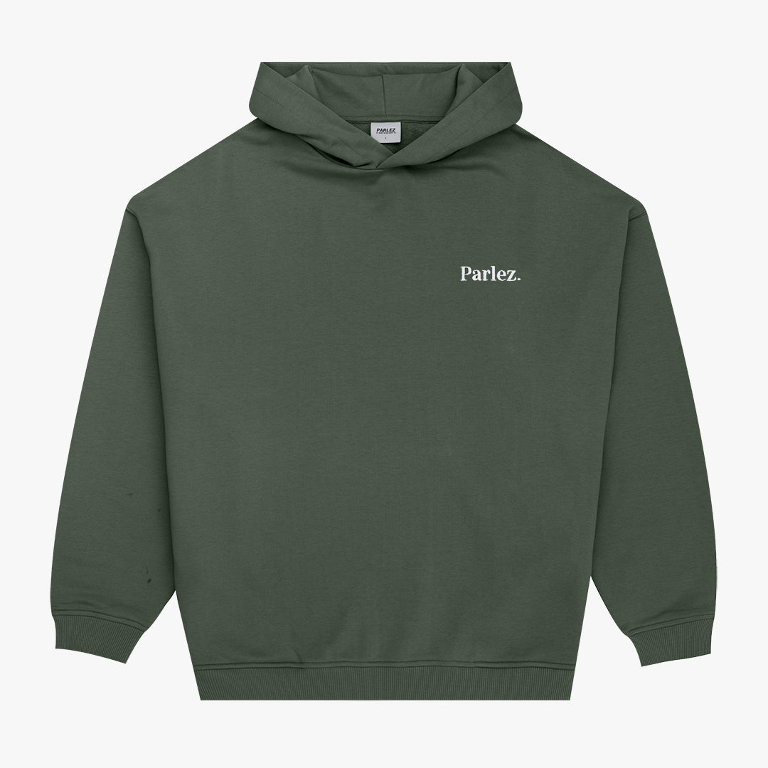 PARLEZ Amos OS Hoodie - Kelp Green