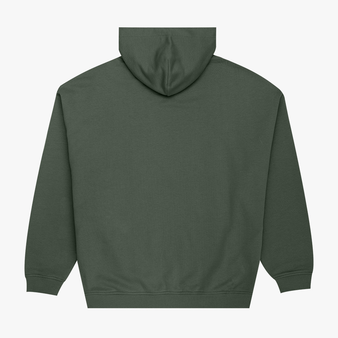PARLEZ Amos OS Hoodie - Kelp Green