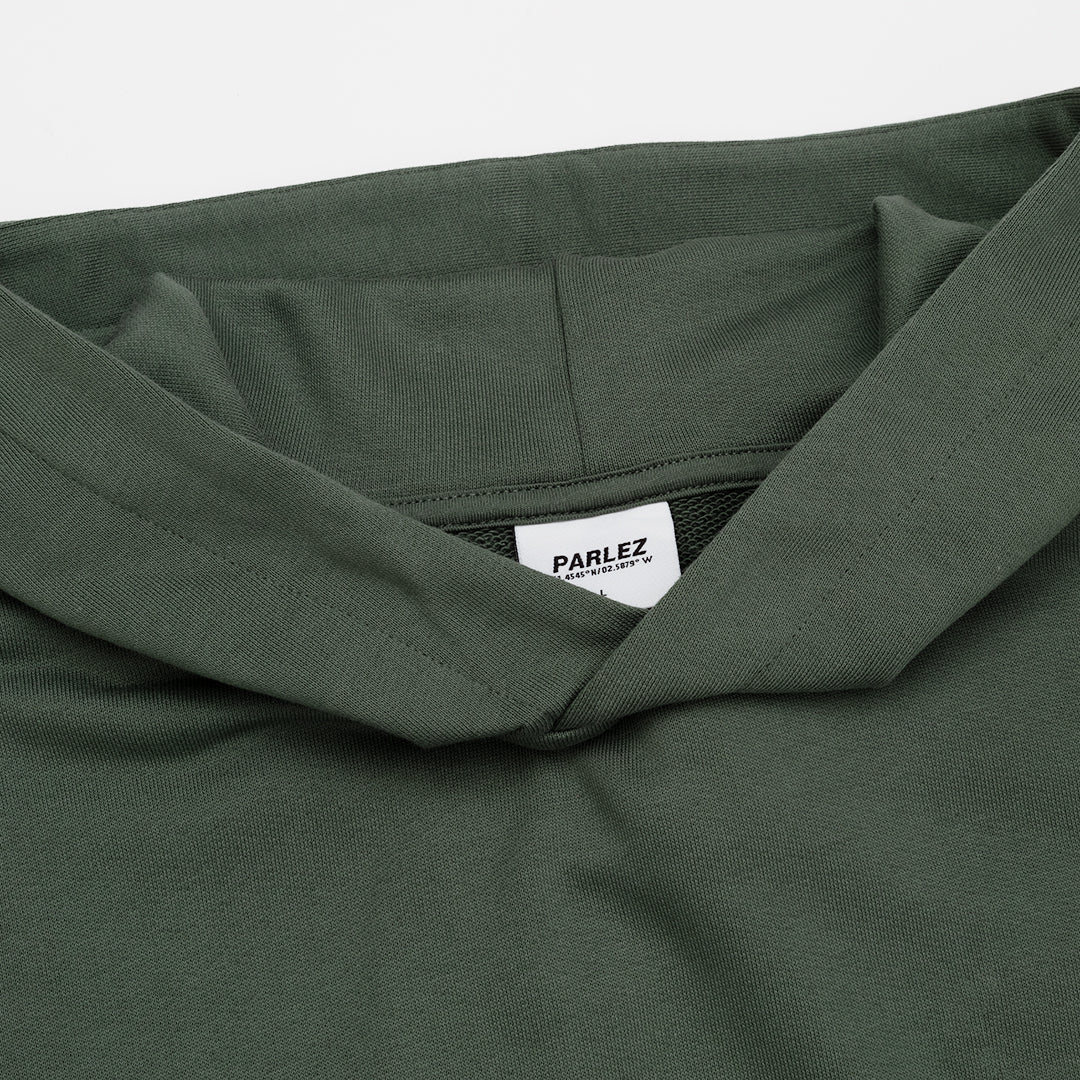 PARLEZ Amos OS Hoodie - Kelp Green