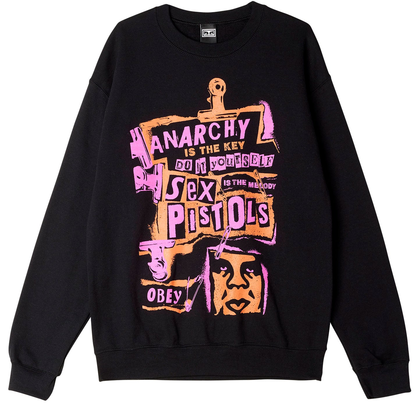 OBEY x Sex Pistols Anarchy Sweatshirt
