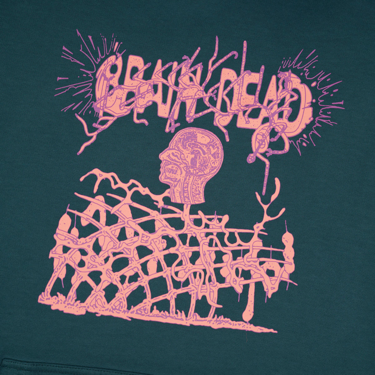 Brain Dead Anatomic Hoodie - Teal