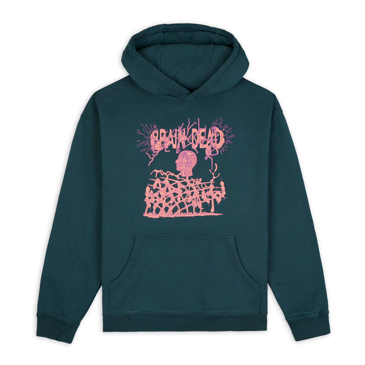 Brain Dead Anatomic Hoodie - Teal