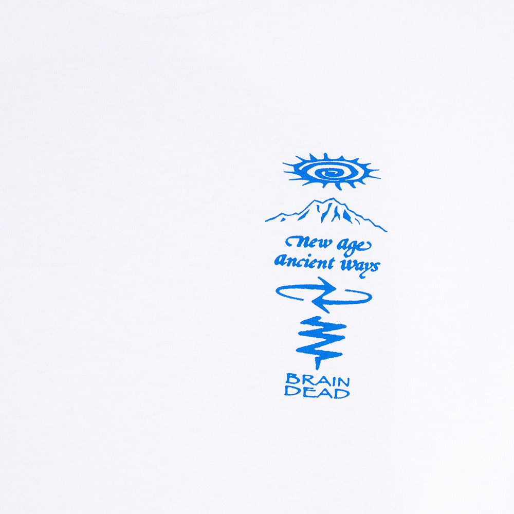 Brain Dead Ancient Ways T-Shirt - White