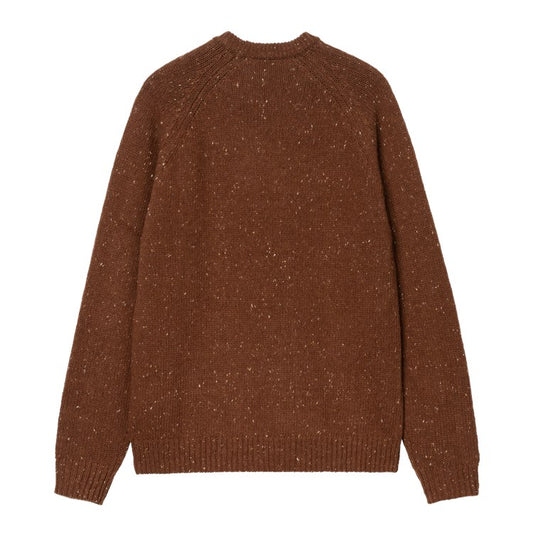 Carhartt WIP Anglistic Sweater - Speckled Off Road