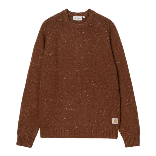 Carhartt WIP Anglistic Sweater - Speckled Off Road