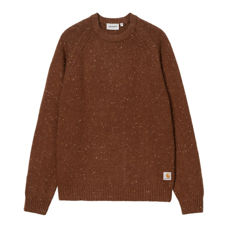 Carhartt WIP Anglistic Sweater - Speckled Off Road