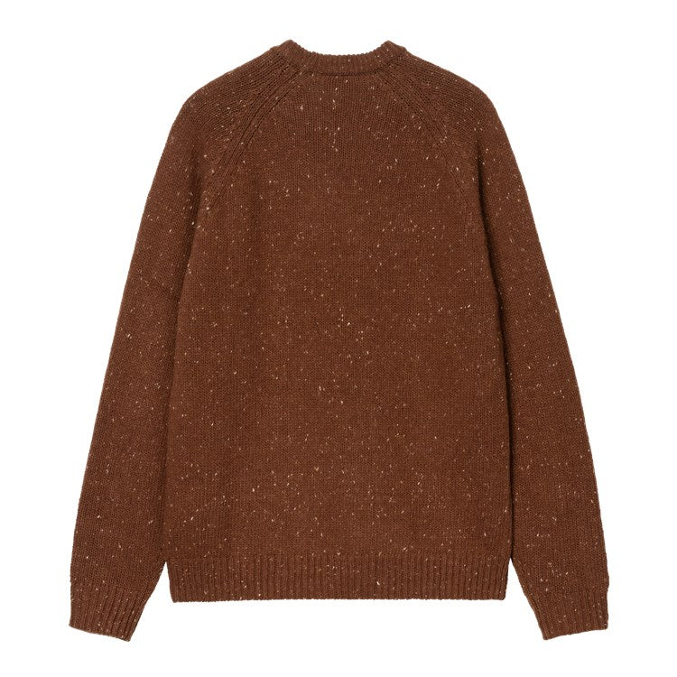 Carhartt WIP Anglistic Sweater - Speckled Off Road