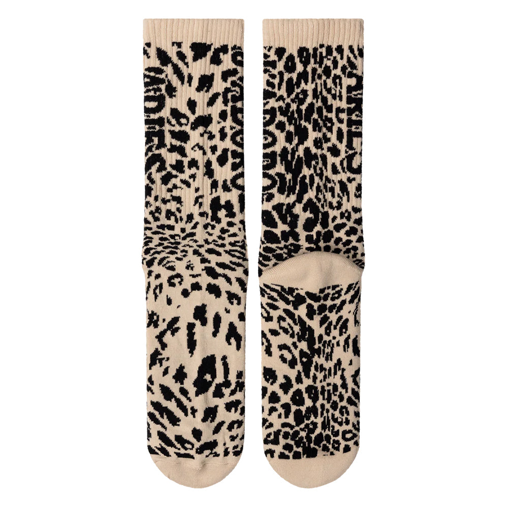 Aries Arise J'adoro Aries Leopard Sock - Beige