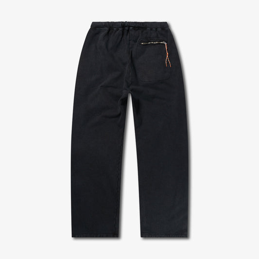 Aries Arise Prem. Faded Temple Straight Sweatpant - Black