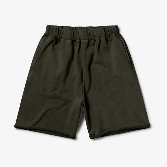 Aries Arise Premium Aged Temple Sweatshort - Olive