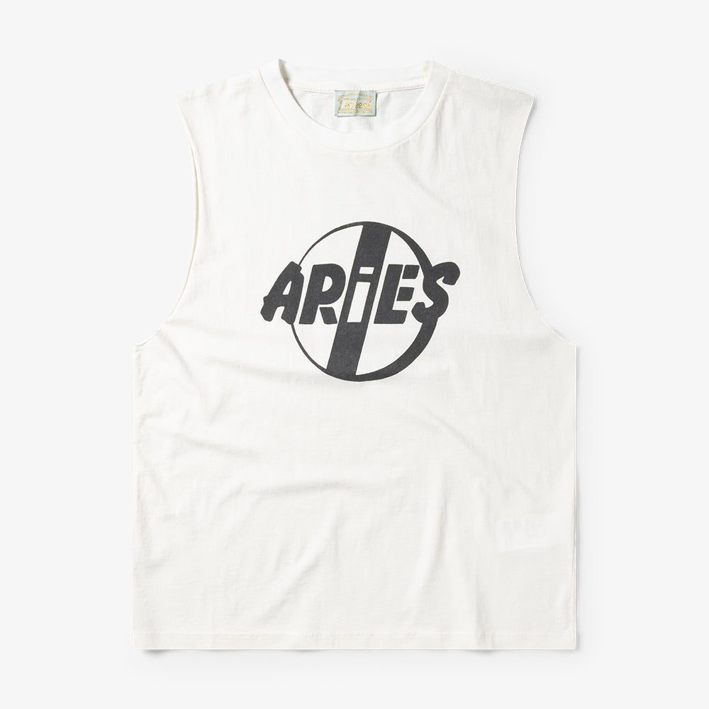 Aries Arise Punk Muscle Vest - White