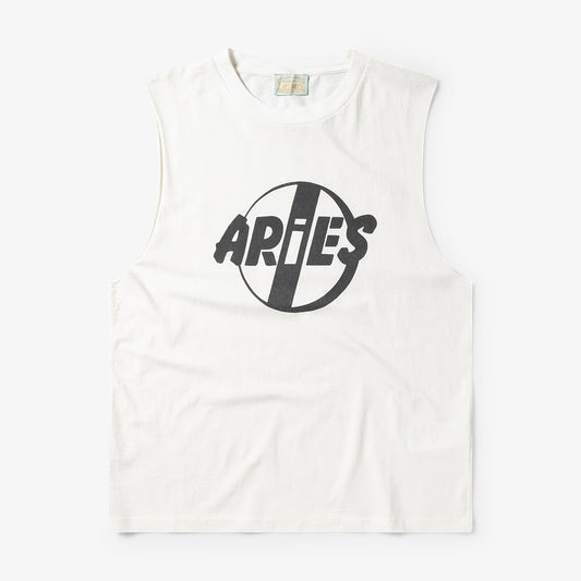 Aries Arise Punk Muscle Vest - White