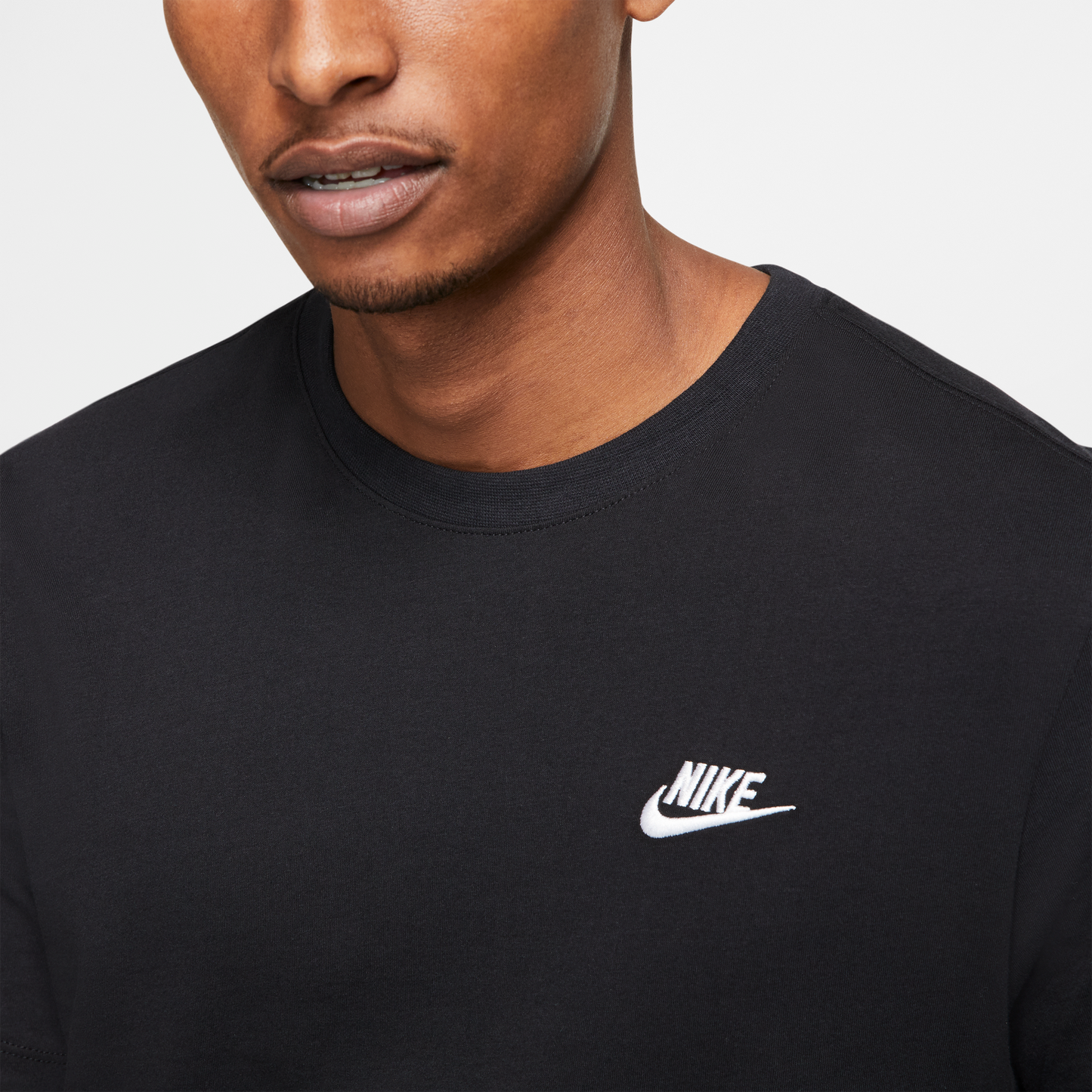 Nike Club T-Shirt - White Black