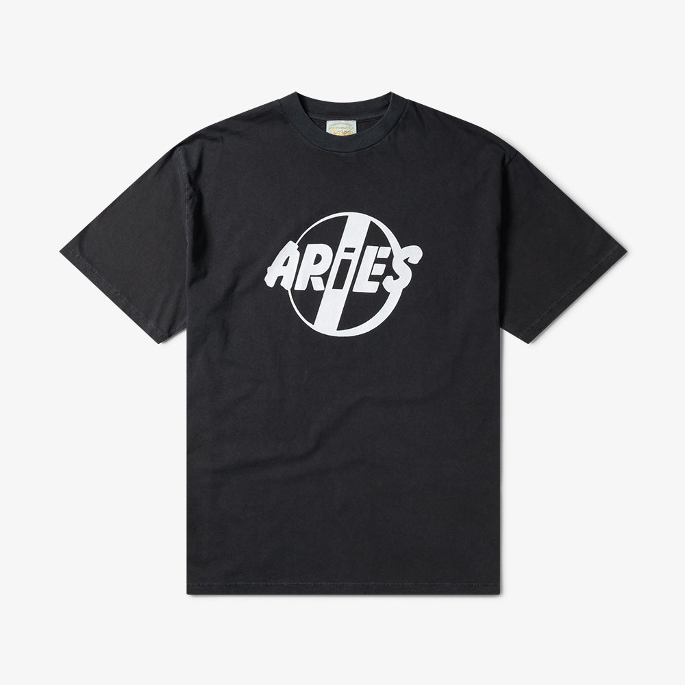 Aries Arise Faded Punk SS Tee - Black