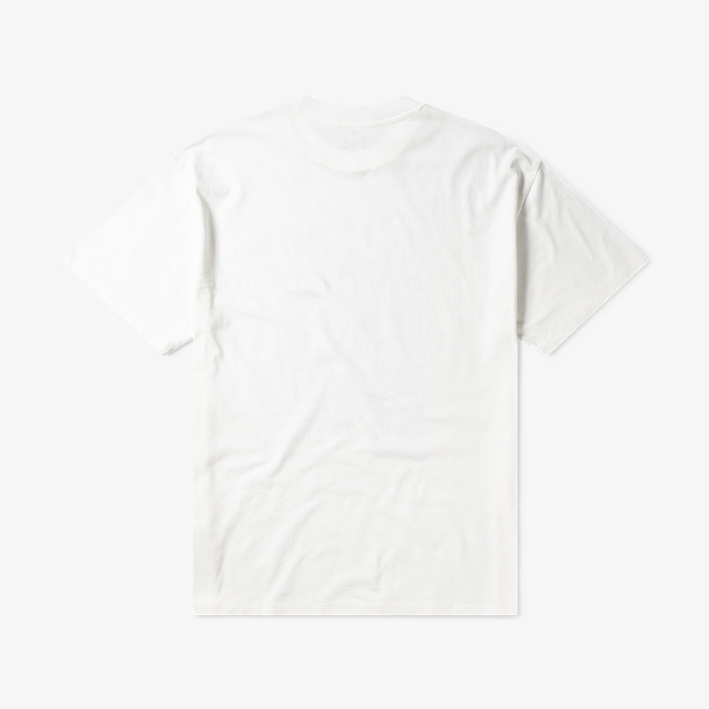Aries Arise Faded Ariez Arize SS Tee - White