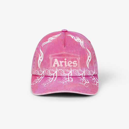 Aries Arise Camo Angel Temple Cap - Pink