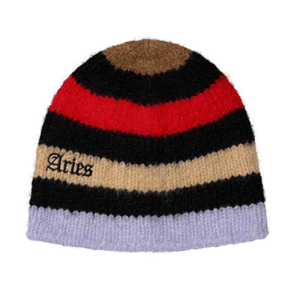 Arise Aries Brushed Stripe Beanie - Multi