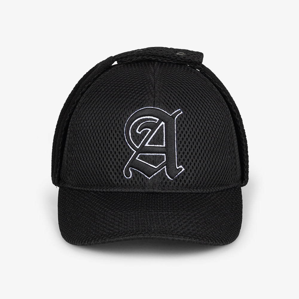 Aries Arise Airtex Trapper Cap - Black