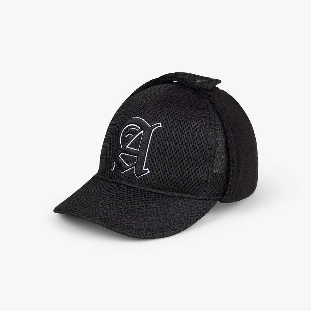 Aries Arise Airtex Trapper Cap - Black