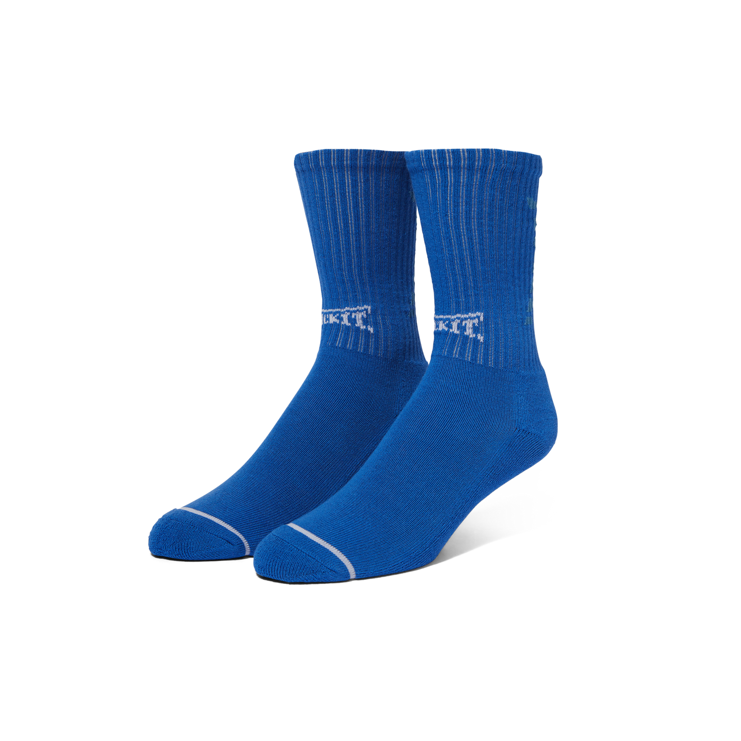 HUF Arched Fuck It Crew Sock - Royal Blue