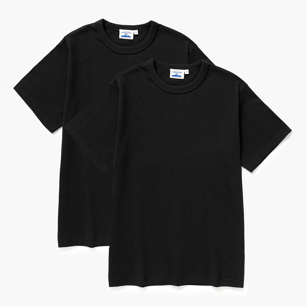 Service Works Archive Tee 2 Pack - Black