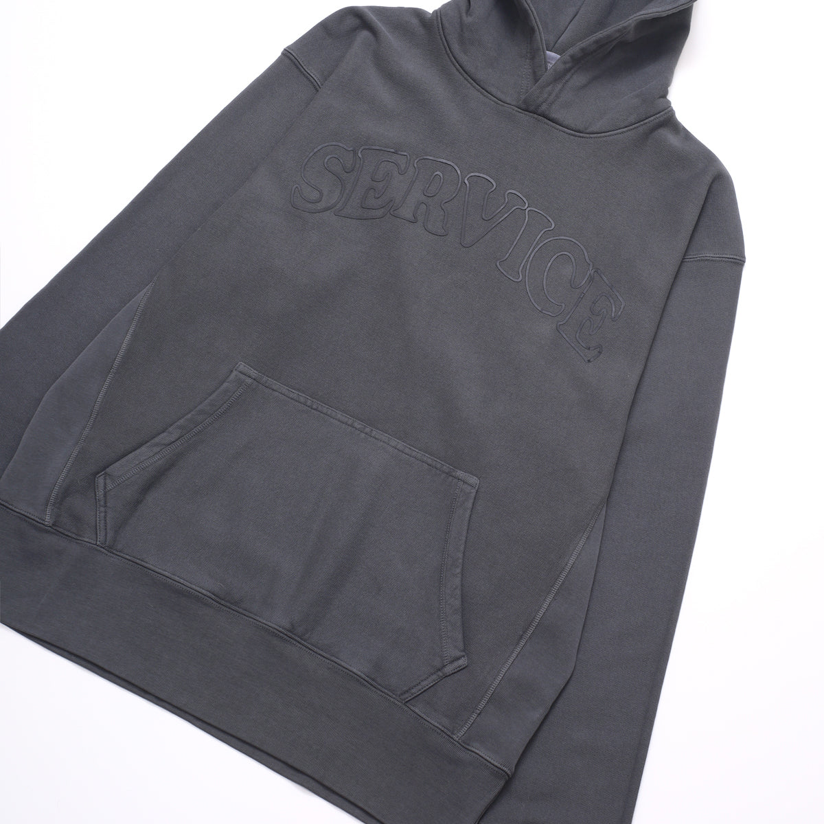Service Works Arch Logo Hoodie - Charcoal