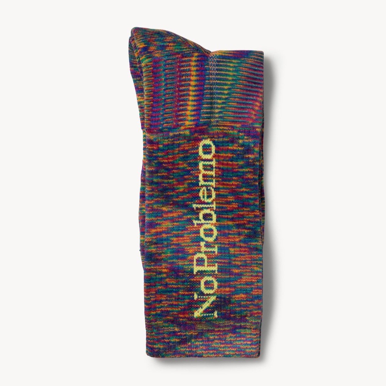 Aries Arise Space Dye No Problemo Sock - Purple