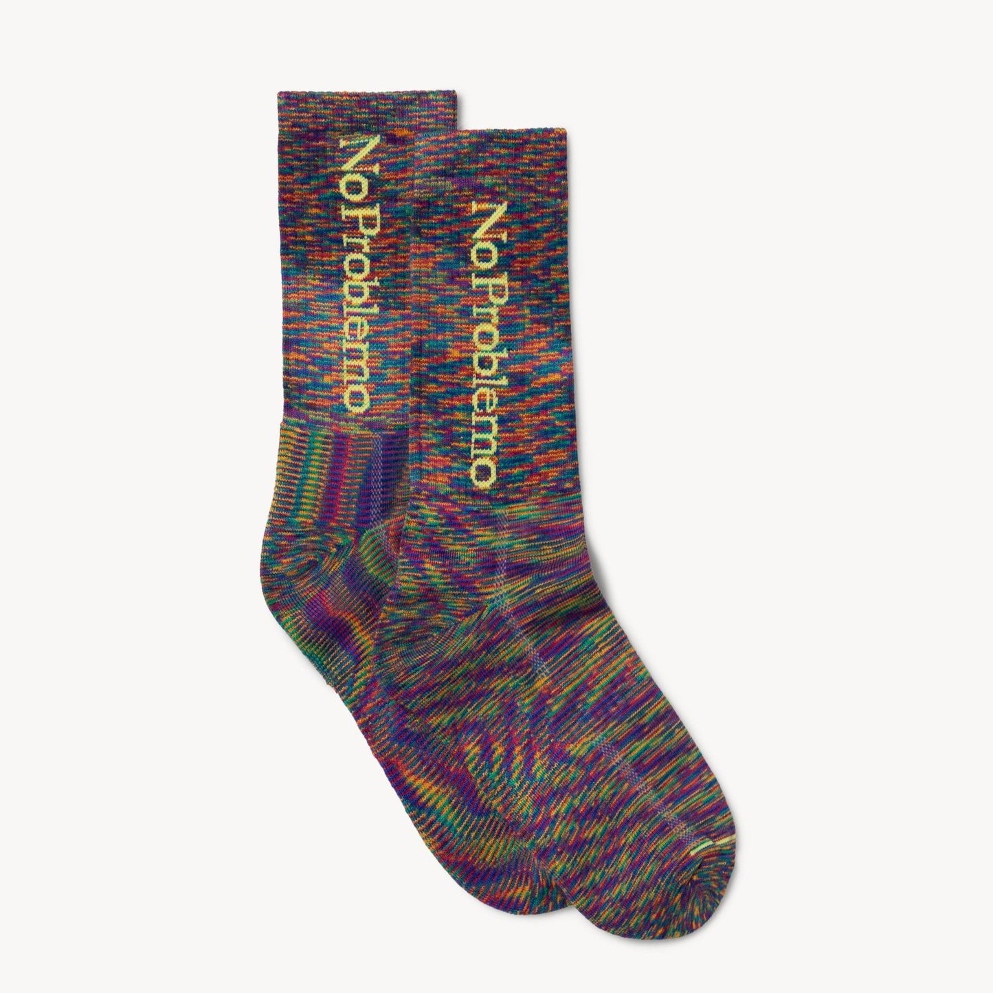 Aries Arise Space Dye No Problemo Sock - Purple