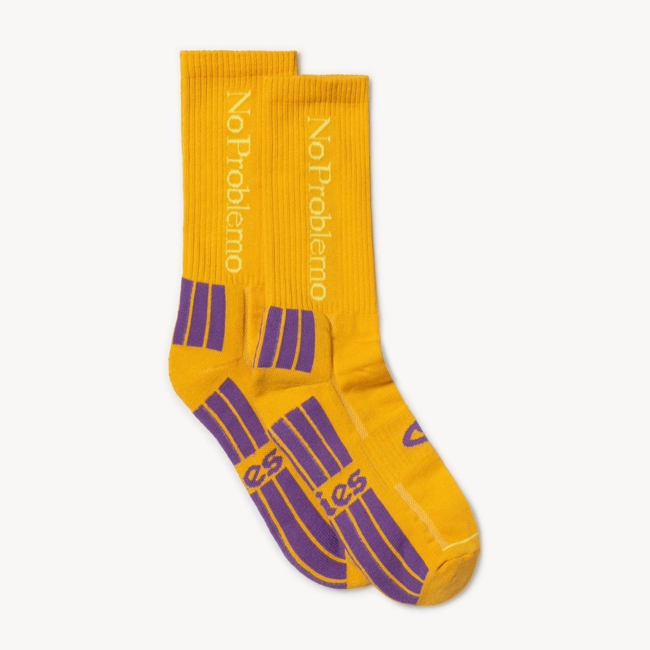Aries Arise No Problemo Socks - Ochre