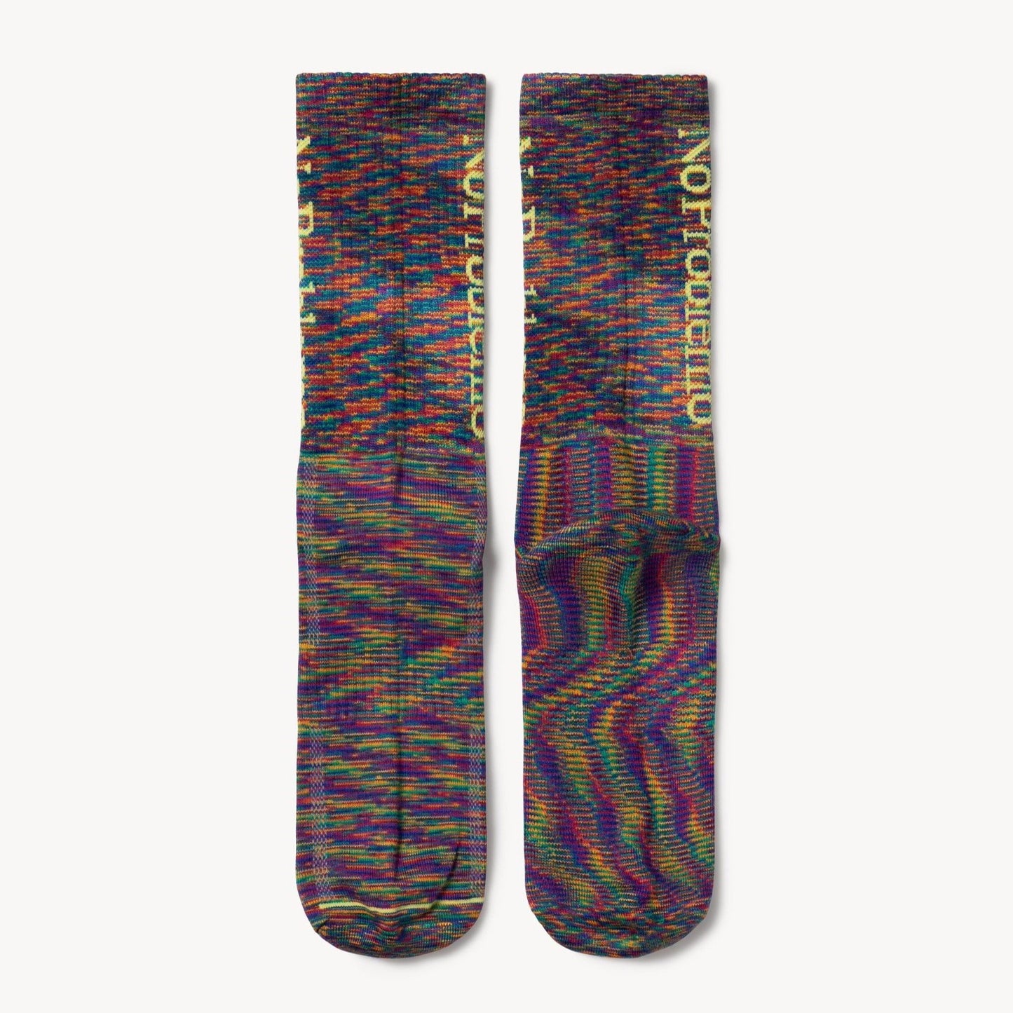 Aries Arise Space Dye No Problemo Sock - Purple