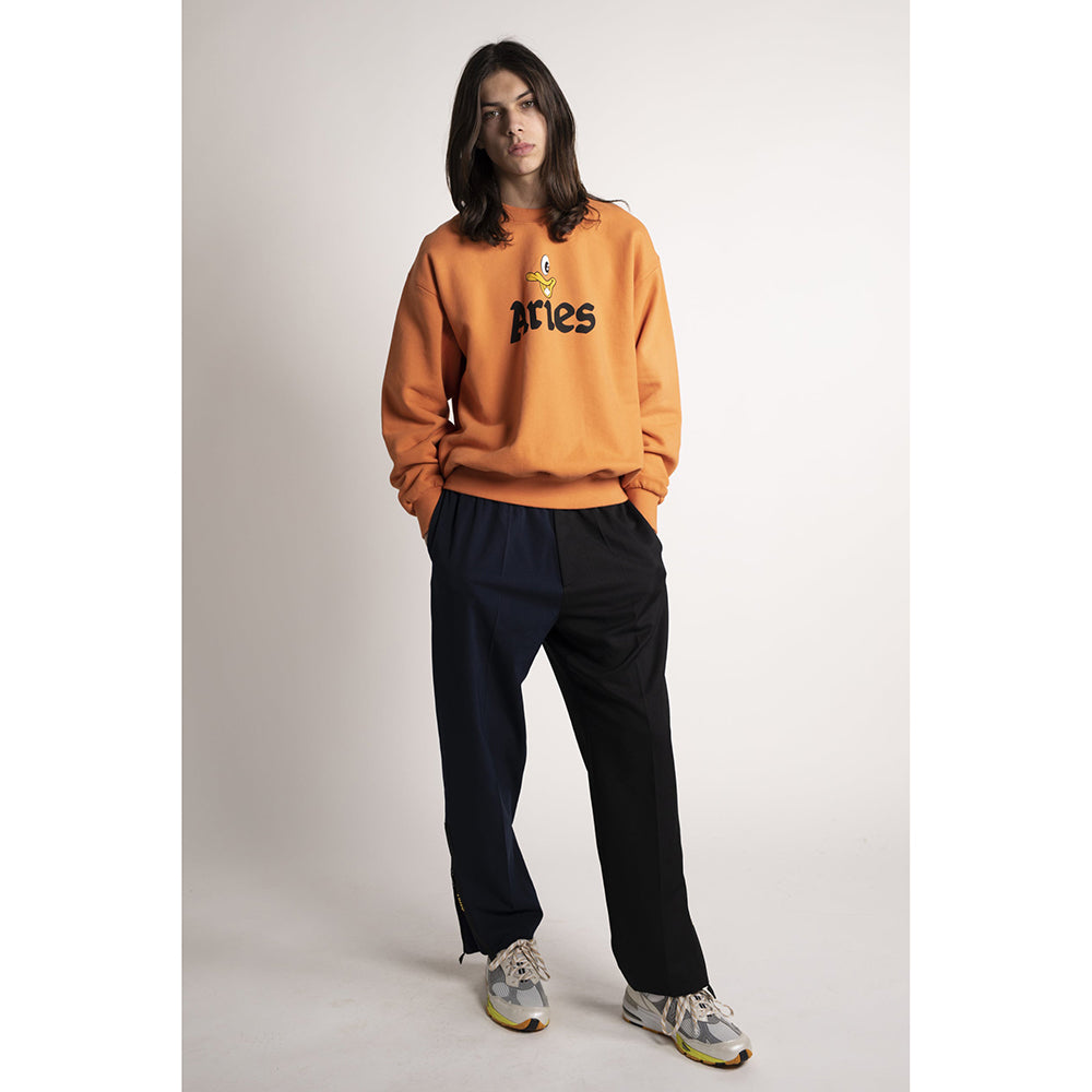 Aries Arise Aye Duck Sweatshirt - Coral