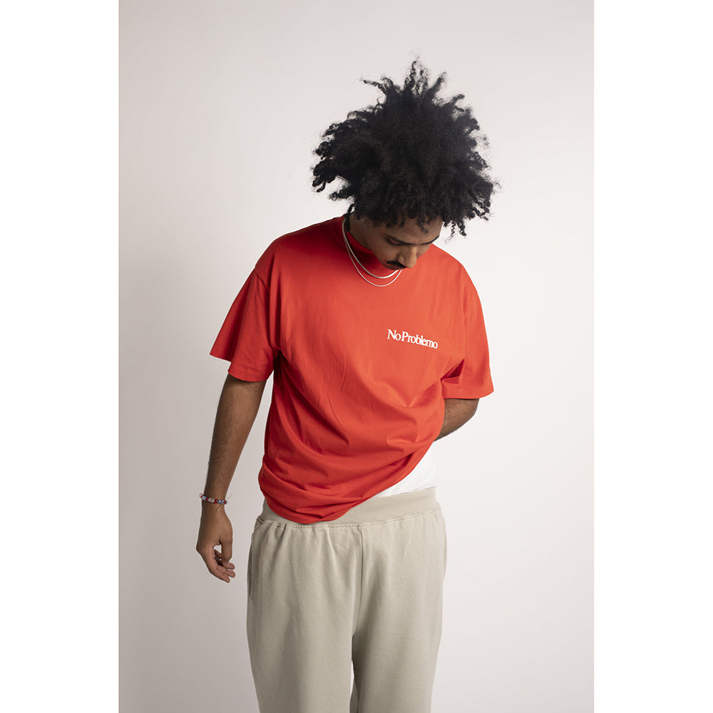 Aries Arise Mini Problemo T-Shirt - Red