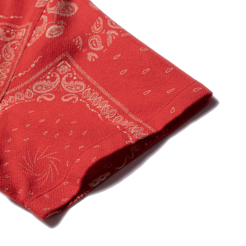 Nudie Jeans Co. Aron Bandana Shirt - Red