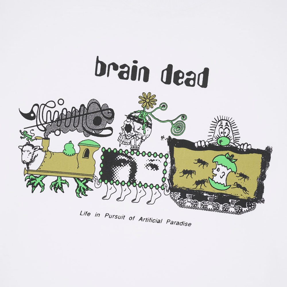 Brain Dead Artificial Paradise T-Shirt - White