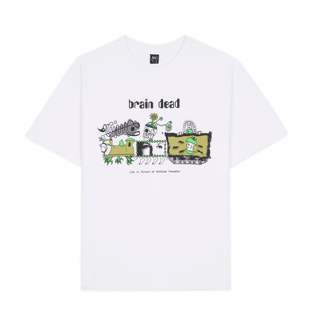 Brain Dead Artificial Paradise T-Shirt - White
