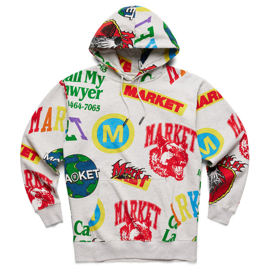 MARKET Monogram AOP Hoodie