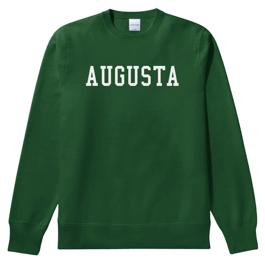 Quiet Golf Augusta Crew Sweat - Forest