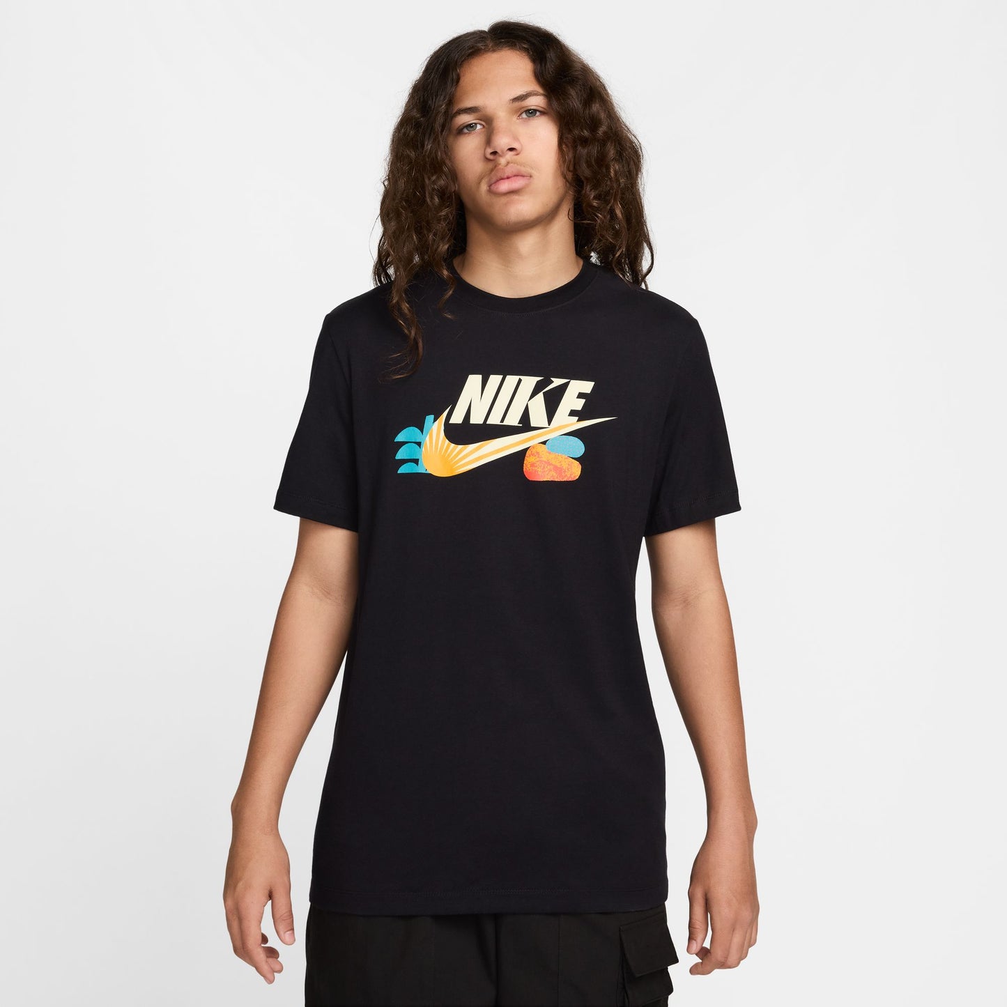 Nike LBR Open 2 T-Shirt - Black