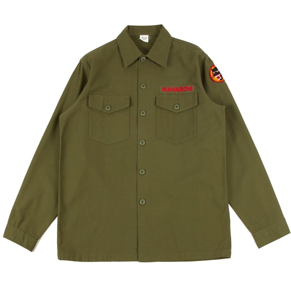 Maharishi WWII 66th Infantry Patch Shirt - Olive