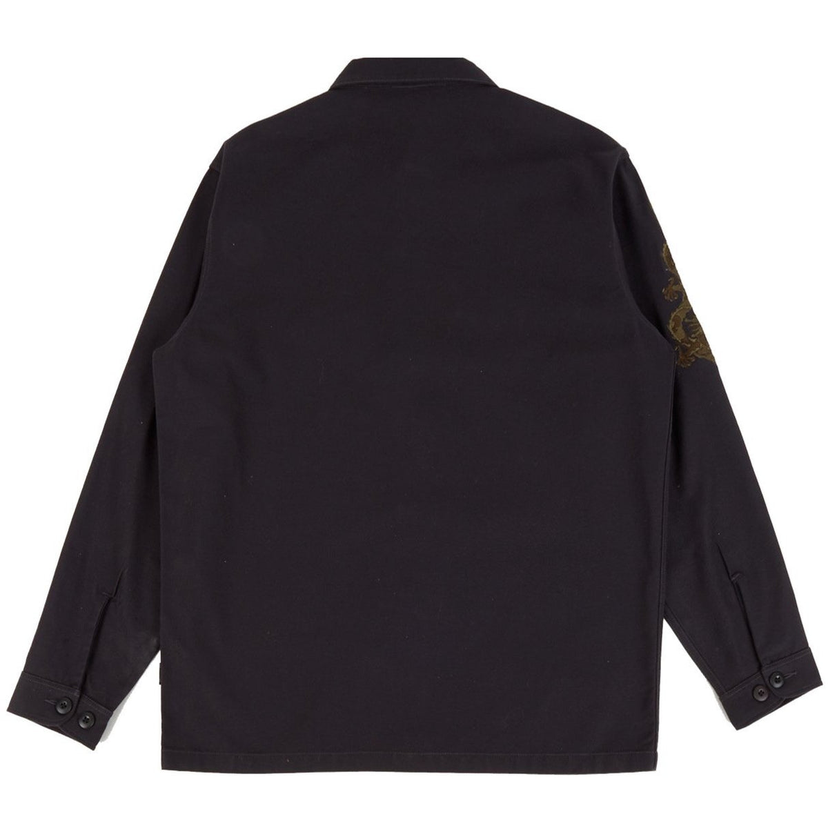 Maharishi Original Dragon Embroidered Shirt - Black