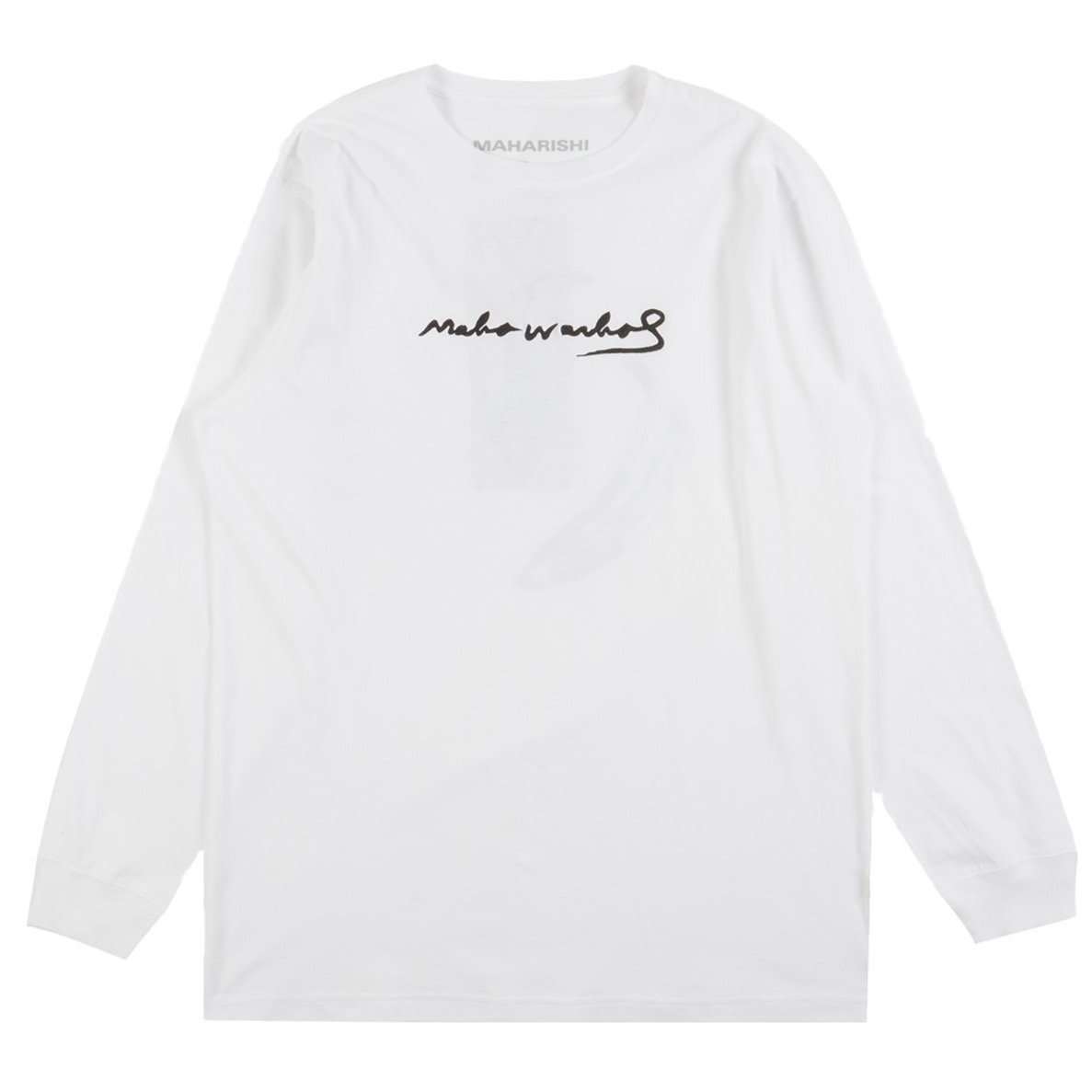 Maharishi Warhol Kappa LS T-Shirt - White