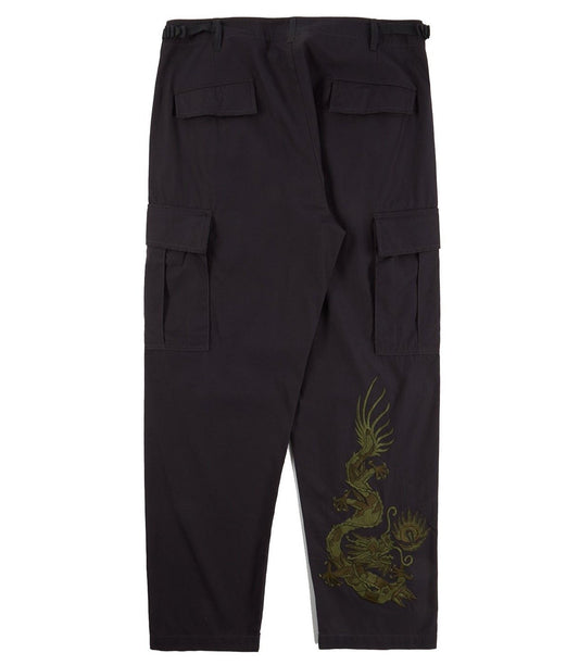 Maharishi Original Dragon Embroidered Cargo Pants