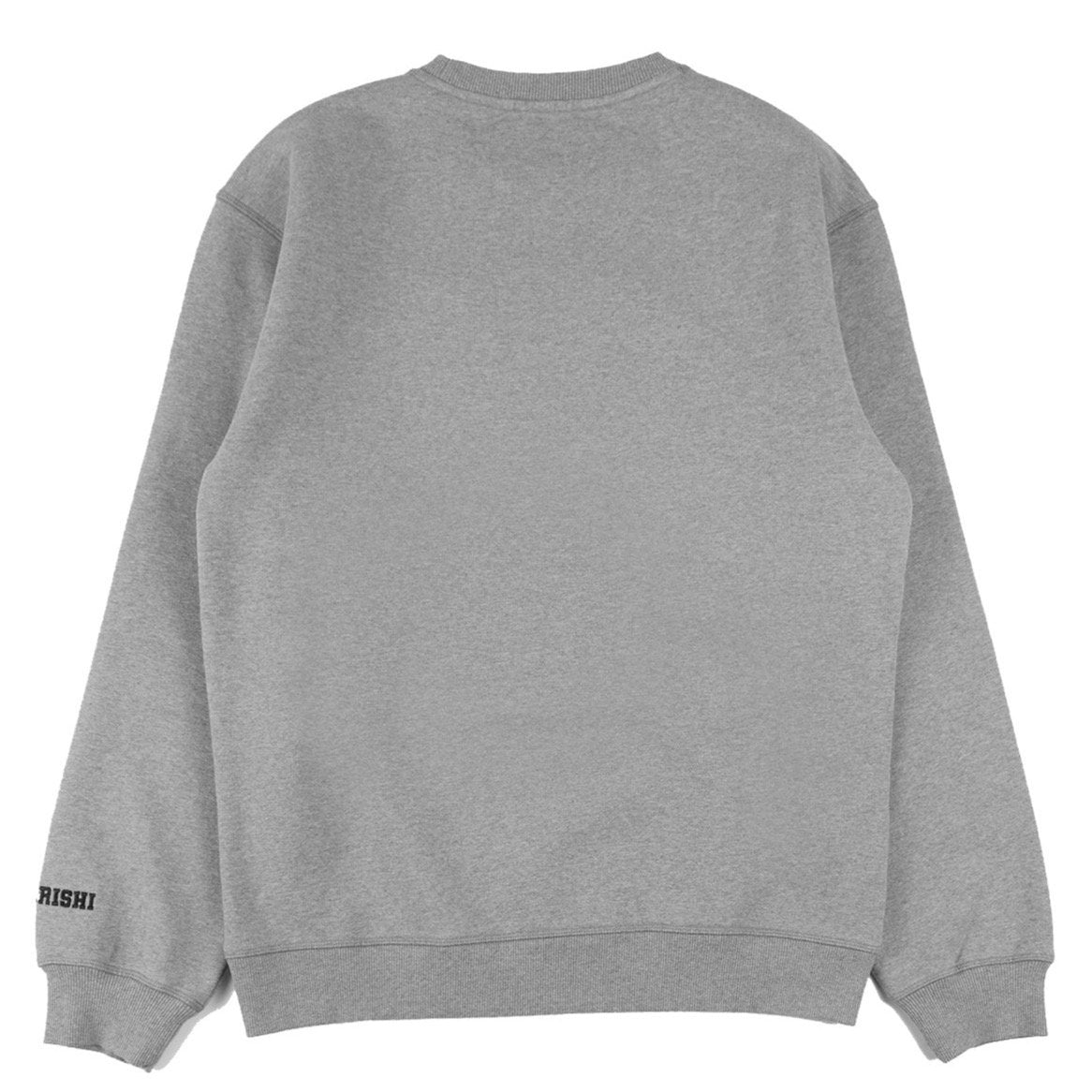 Maharishi MA23 Embroidered Crew Sweatshirt - Grey Marl