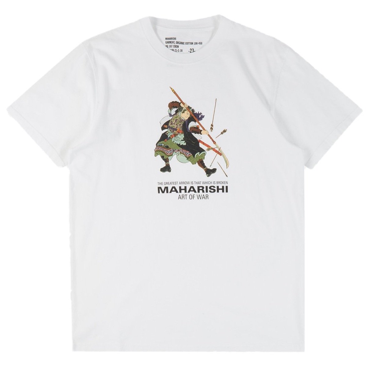 Maharishi Samurai Broken Arrow T-Shirt - White
