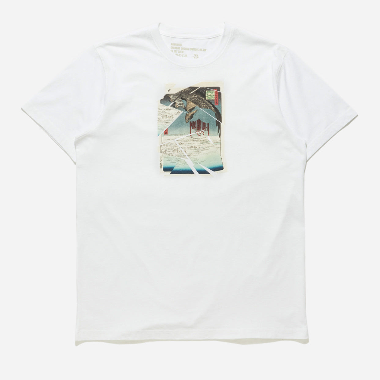 Maharishi Cubist Eagle T-Shirt - White