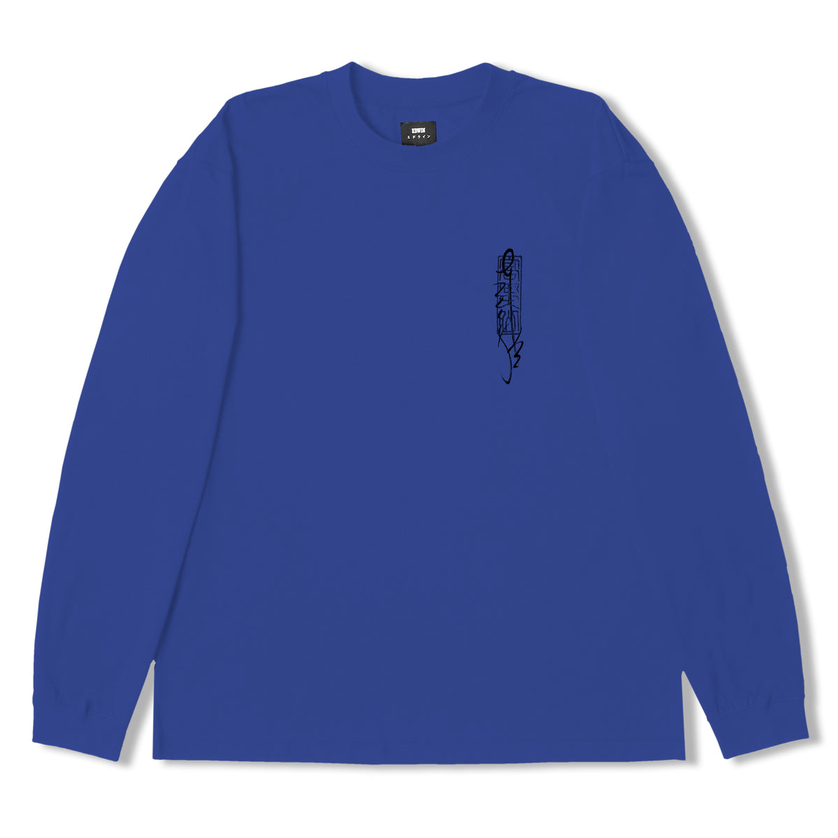 Edwin Goshuin III LS T-Shirt - Dazzling Blue