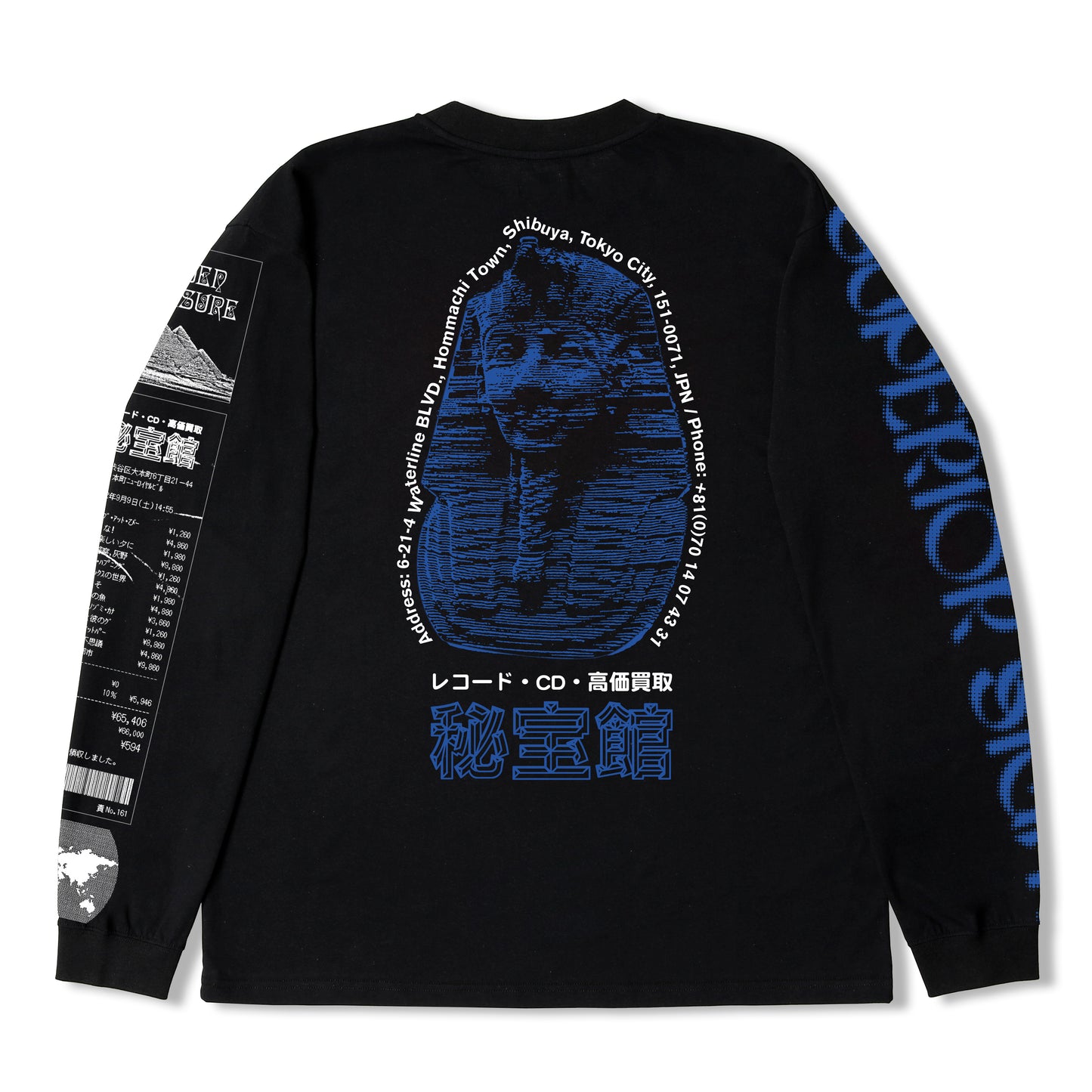Edwin Hidden Treasures LS T-Shirt - Black