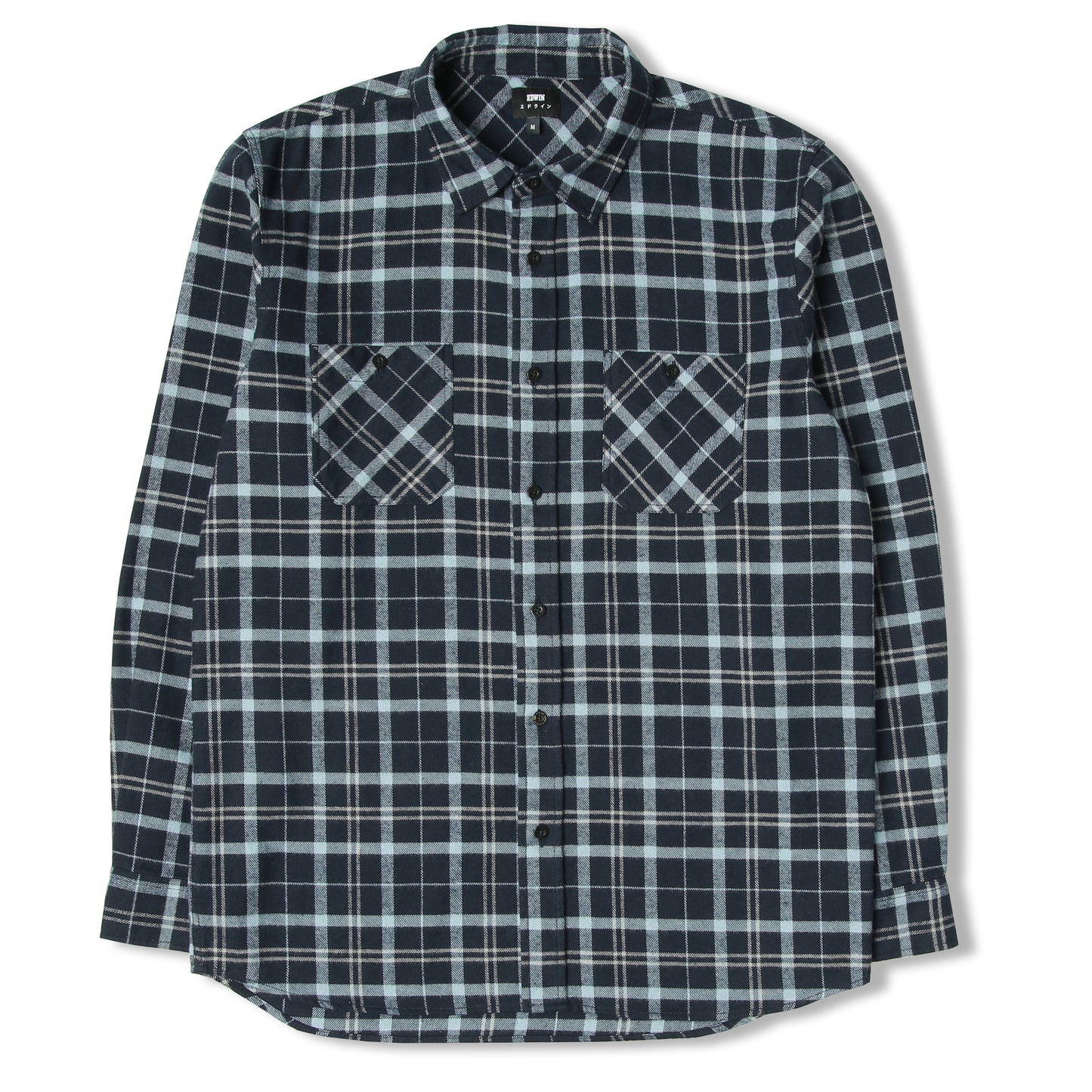 Edwin Roses Labour Shirt - Navy Blazer Blue